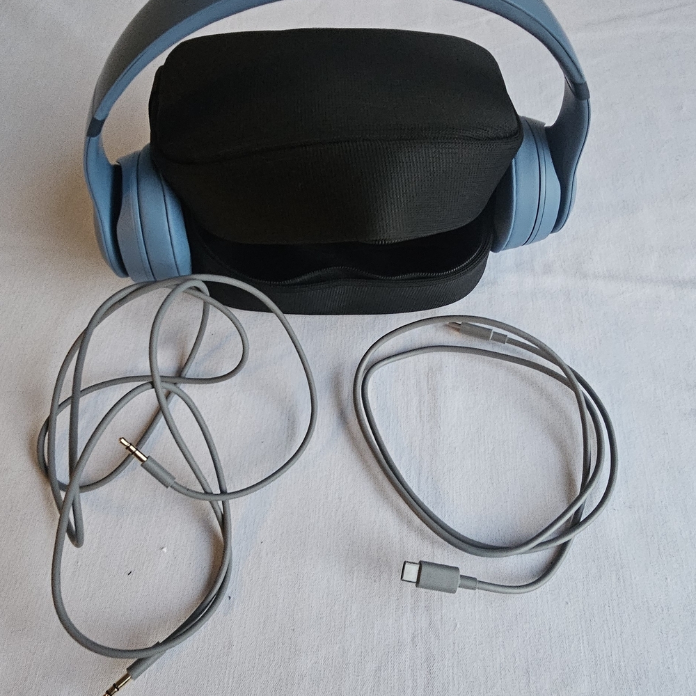 Beats by Dre On-Ear Headphones - Blue and Gray